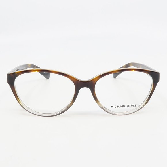 Michael Kors MK 8021 3125 New Tortoise/ Clear MITZI VI Eyeglasses 52mm w/ case - Picture 2 of 6